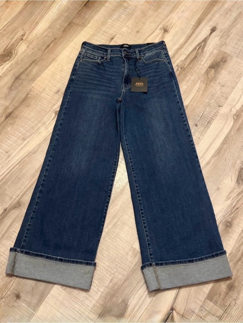 Women’s JBD The Cuffed Palazzo Jeans - Picture 3 of 7